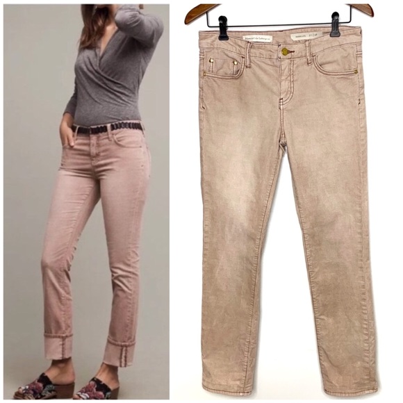 Anthropologie Pants - ANTHRO Pilcro & The Letterpress Parallel Cords 28